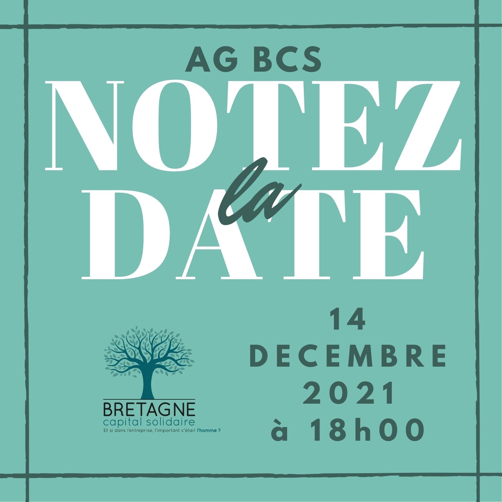 Invitation Assemblée Générale 14 décembre 2021